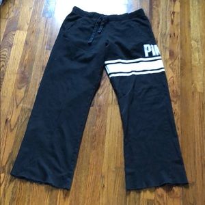 PINK black sweatpants